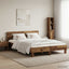 Sengestel Gammelt træ 140 x 190 cm Konstrueret træ