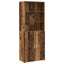 Highboard Gammelt træ 70 x 42,5 x 185 cm Konstrueret træ