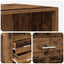 Bogreol Gammelt træ 30 x 42.4 x 185.2 cm