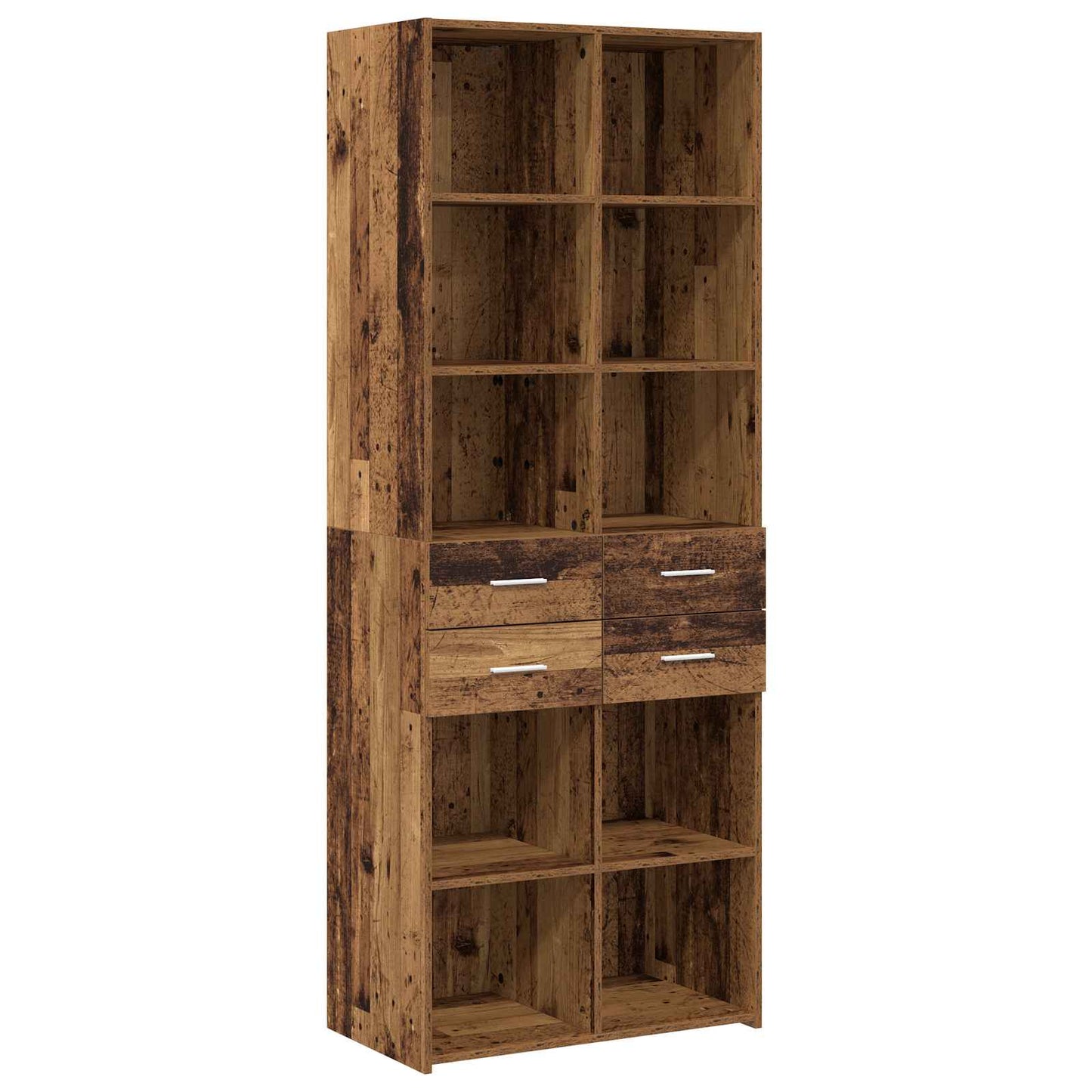 Bogreol Gammelt træ 30 x 42.4 x 185.2 cm
