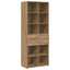 Bogreol Artisan-eg 30 x 42.4 x 185.2 cm