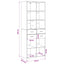 Bogreol Artisan-eg 30 x 42.4 x 185.2 cm