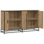 Sideboard Artisan-eg 134 x 35 x 76 cm Konstrueret træ