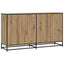 Sideboard Artisan-eg 134 x 35 x 76 cm Konstrueret træ