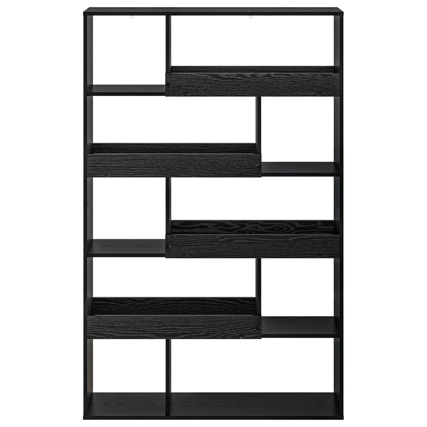 Boghylde Sort eg 100 x 33 x 156,5 cm Konstrueret træ