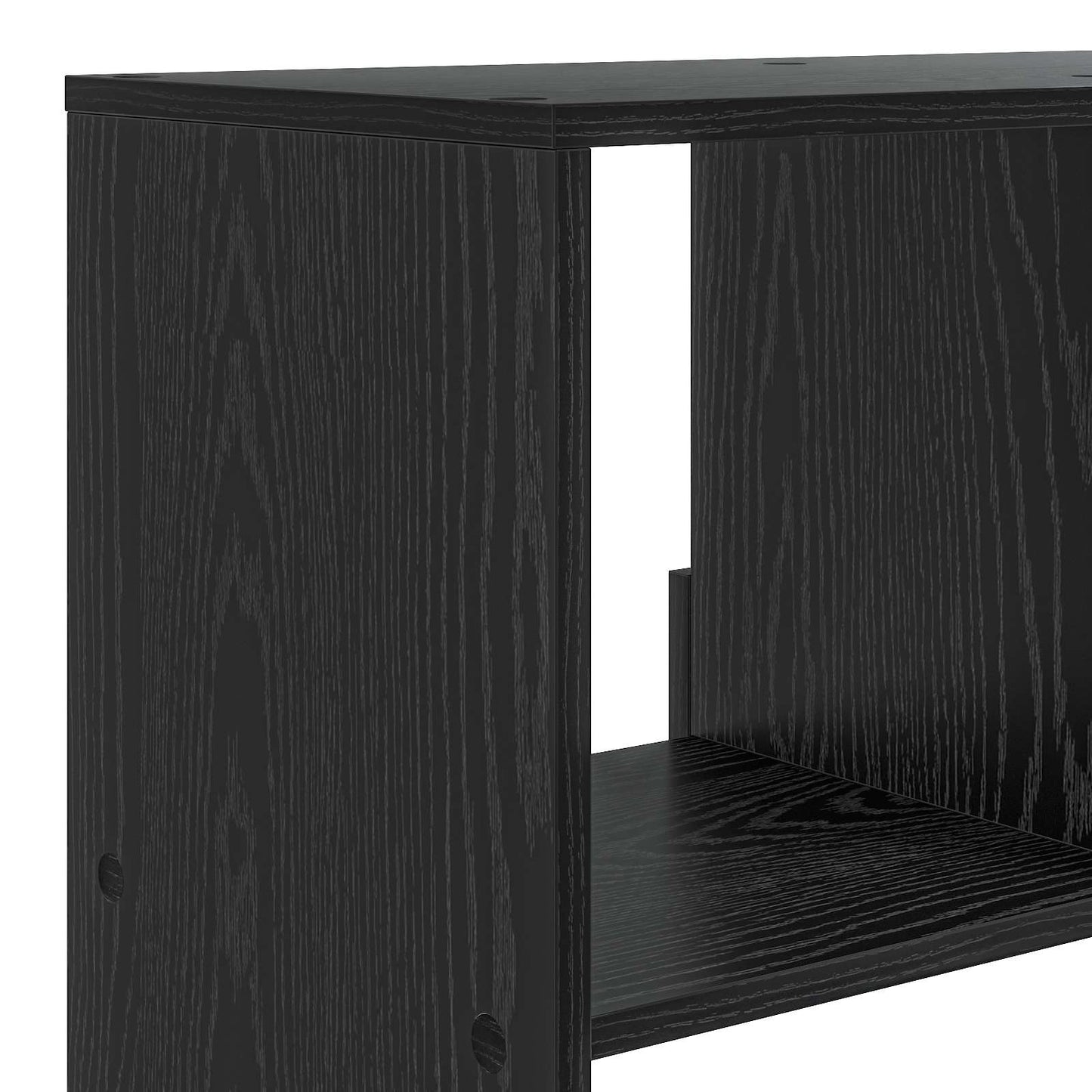 Boghylde Sort eg 100 x 33 x 156,5 cm Konstrueret træ