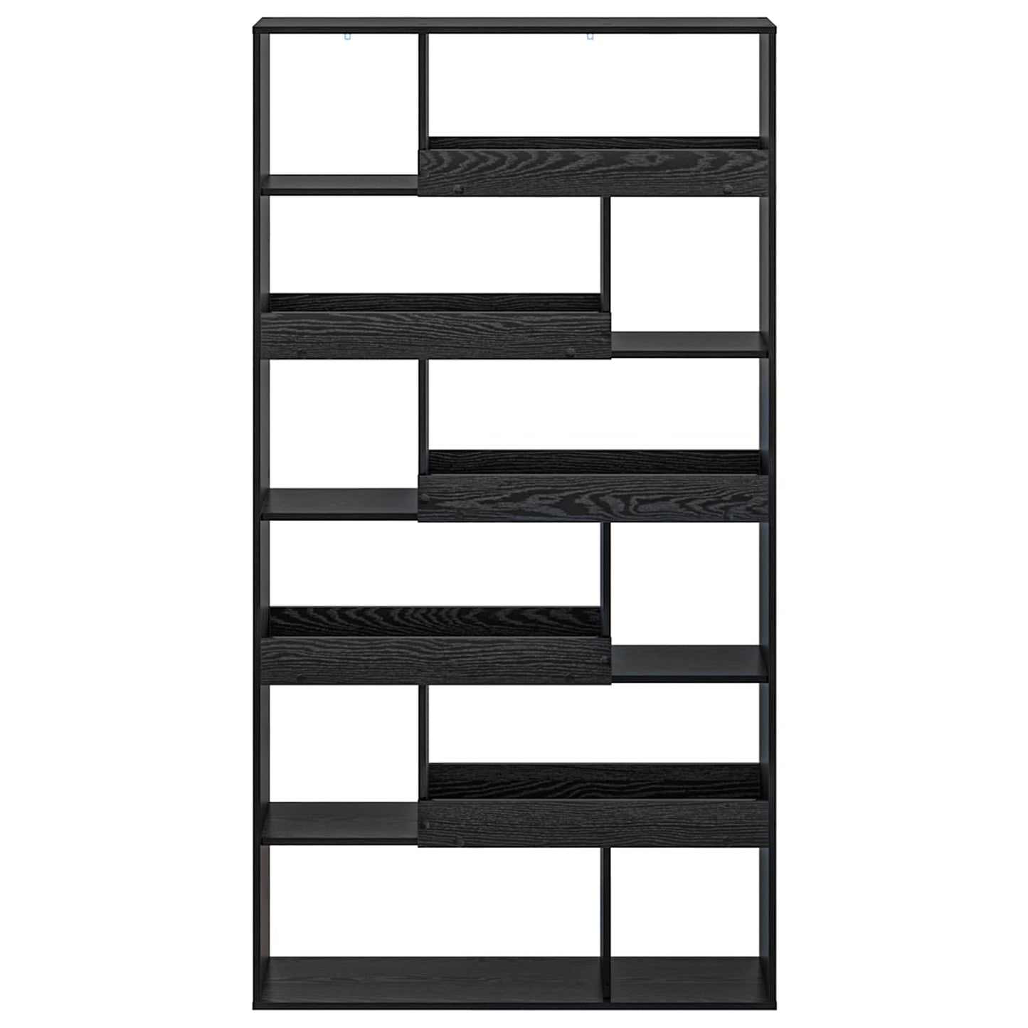 Boghylde Sort eg 100 x 33 x 156,5 cm Konstrueret træ