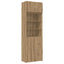 Opbevaringsskab med hylder Artisan-eg 70 x 42,5 x 225 cm