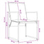 Have Spisebordssæt 9 pcs Sort og Anthracit 200 x 80 x 73 cm