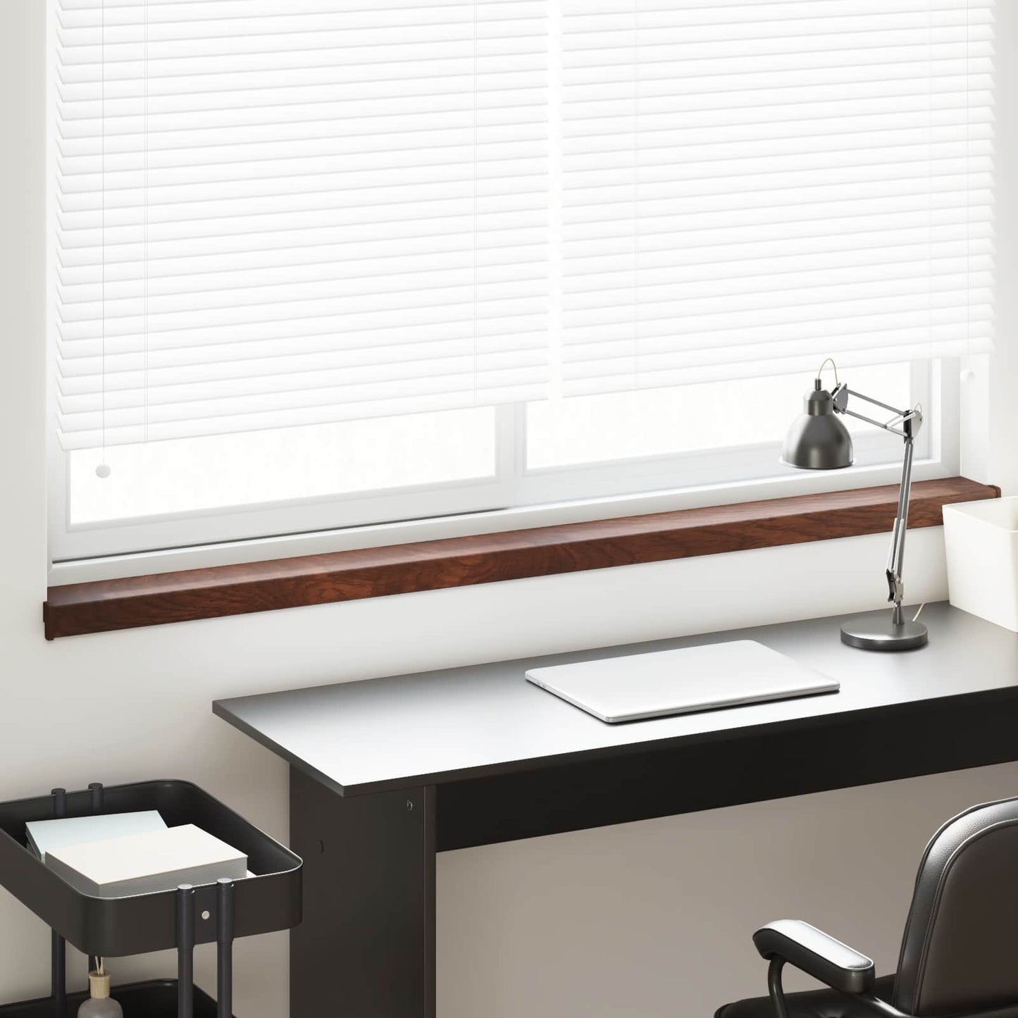 Vindueskarm Brun Træ 160 x 10 x 4,5 cm PVC