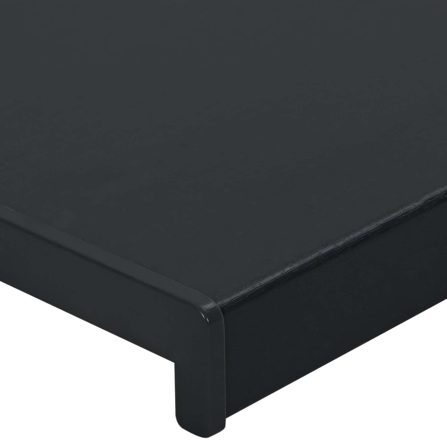 Vindueskarm Antracit med træstruktur 160 x 15 x 4,5 cm PVC