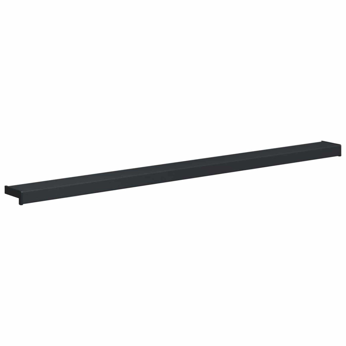 Vindueskarm Antracit med træstruktur 160 x 15 x 4,5 cm PVC