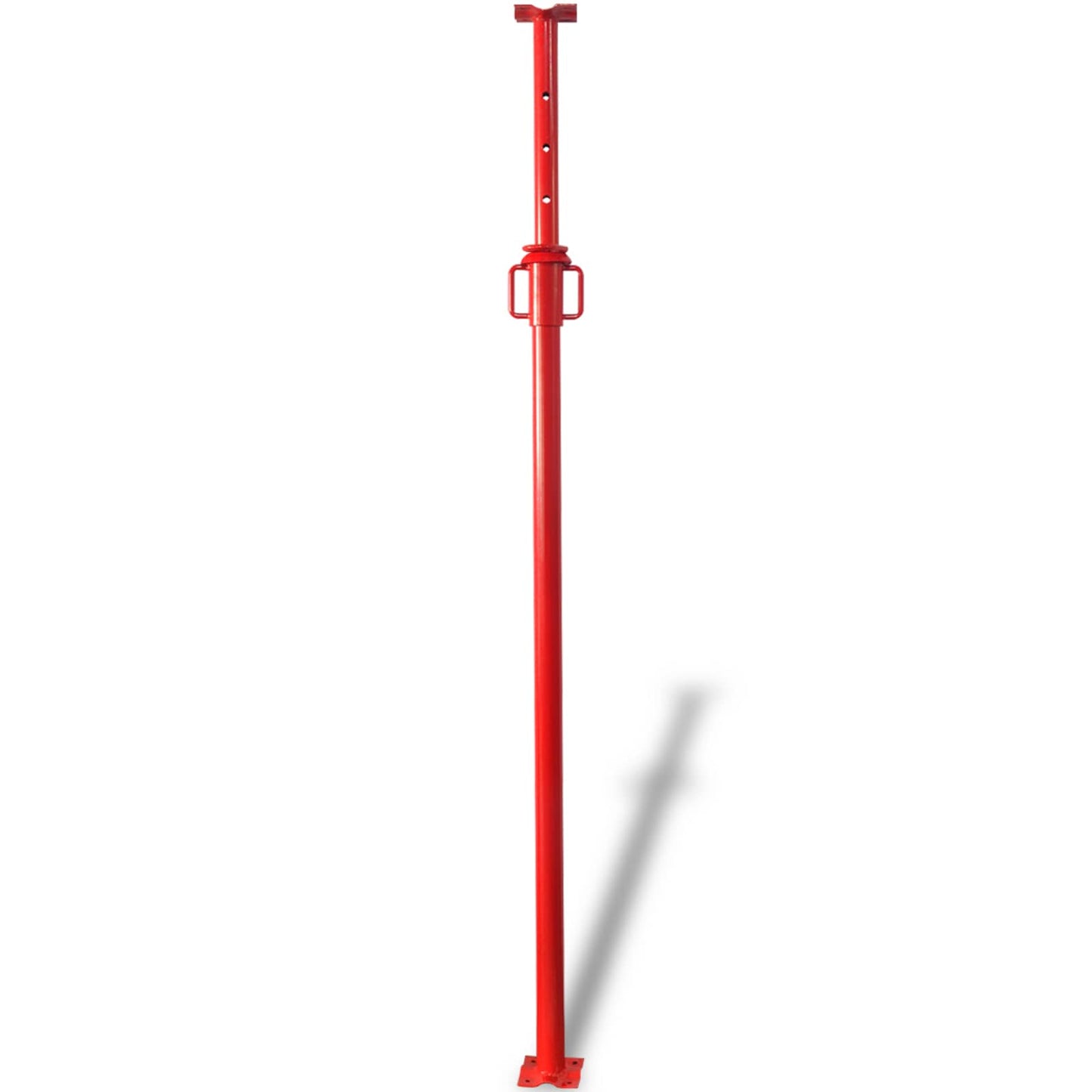 Acrow prop Rød 280 x 12 x 12 cm Stål med malet finish