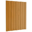 Tagpanel 36 pcs Naturfarvet 60 x 45 cm Galvaniseret stål