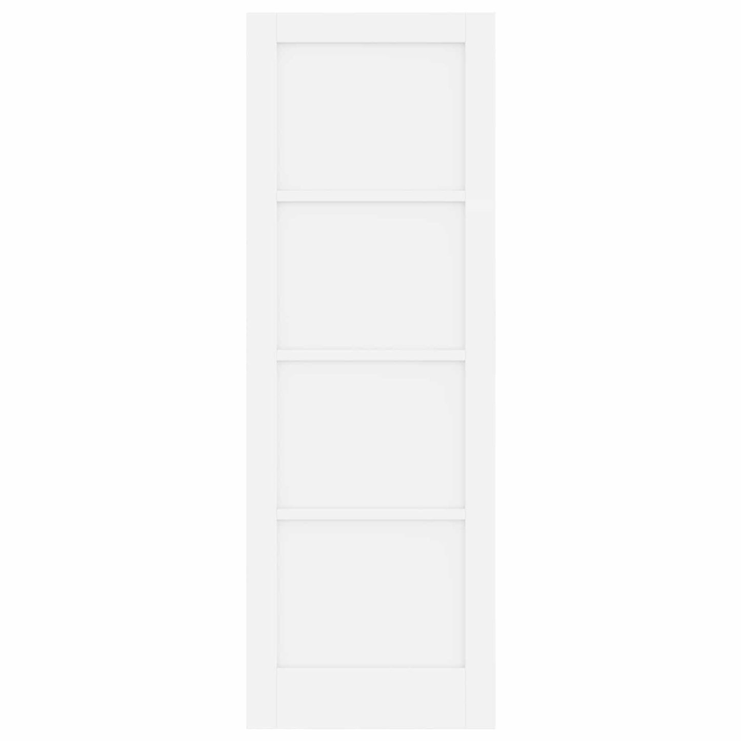 Indvendig Dør Hvid 73,5 x 211 cm Krydsfinér