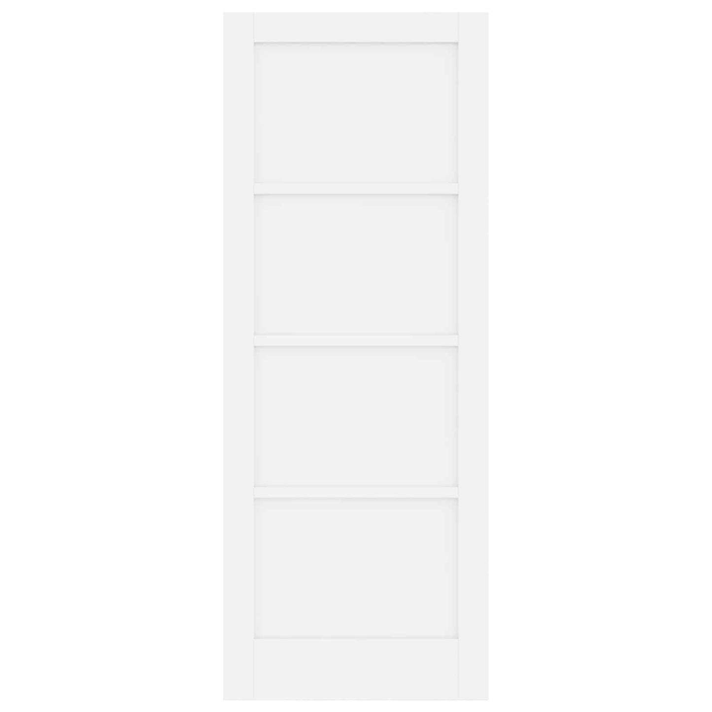 Indvendig Dør Hvid 78 x 202 cm Krydsfinér
