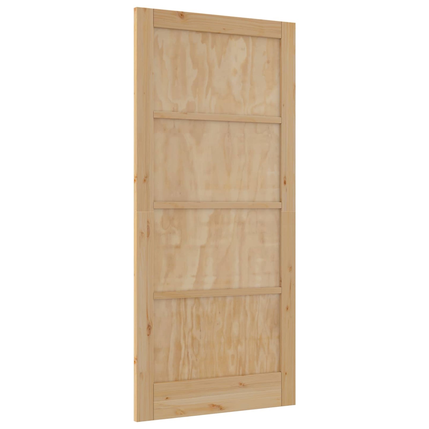 Indvendig Dør Naturfarvet 93 x 202 cm Krydsfinér