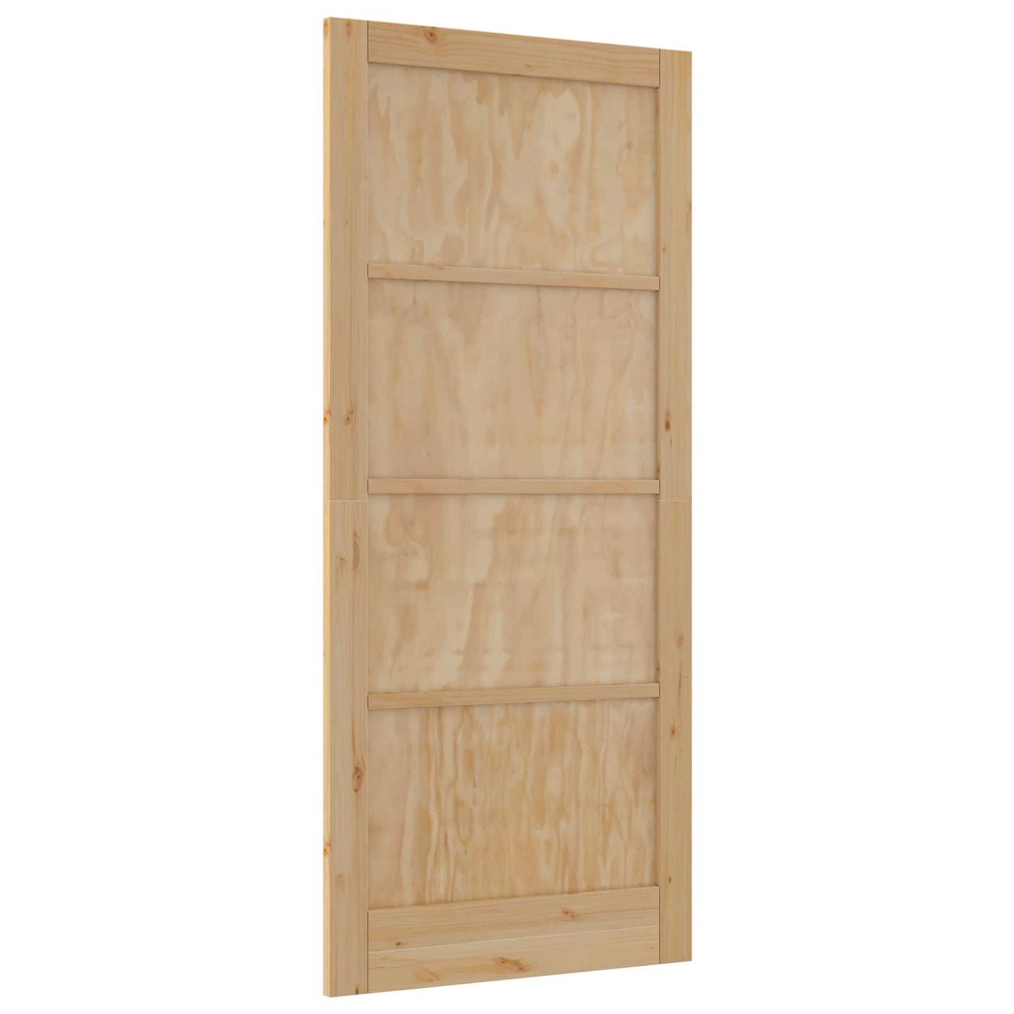 Indvendig Dør Naturfarvet 93 x 211 cm Krydsfinér