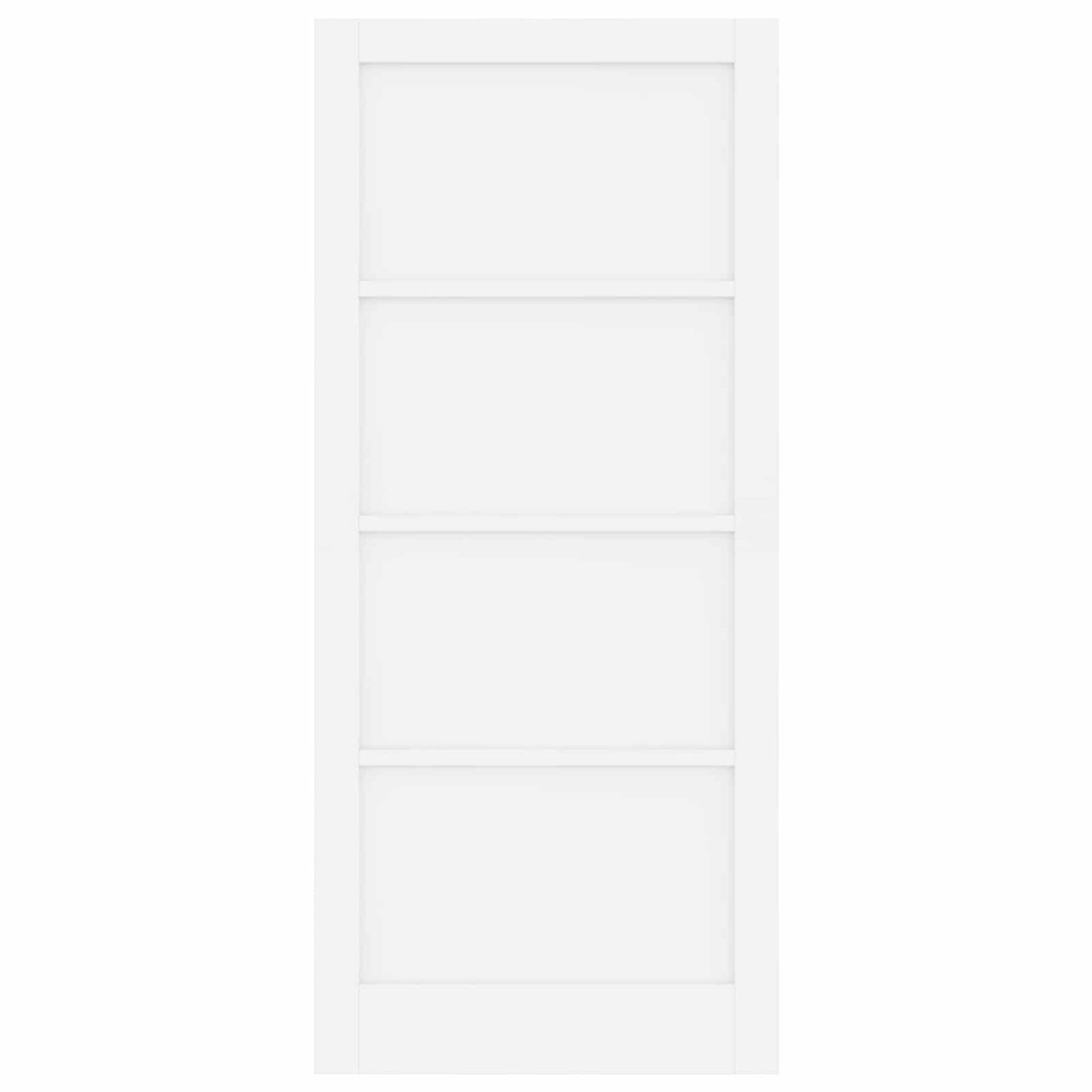 Indvendig Dør Hvid 93 x 211 cm Krydsfinér