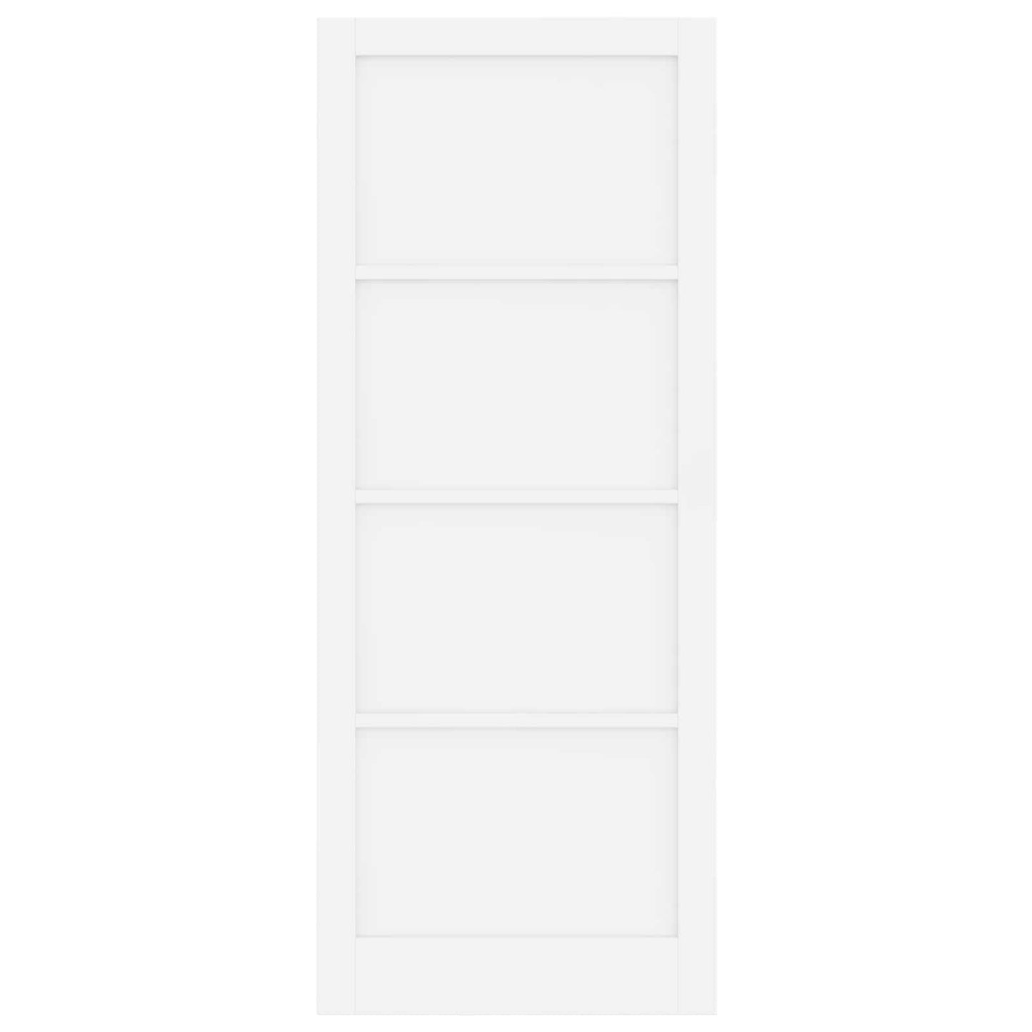 Indvendig Dør Hvid 93 x 232 cm Krydsfinér