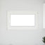 Kældervindue RISOR 100 x 60 cm PVC og glas Hvid