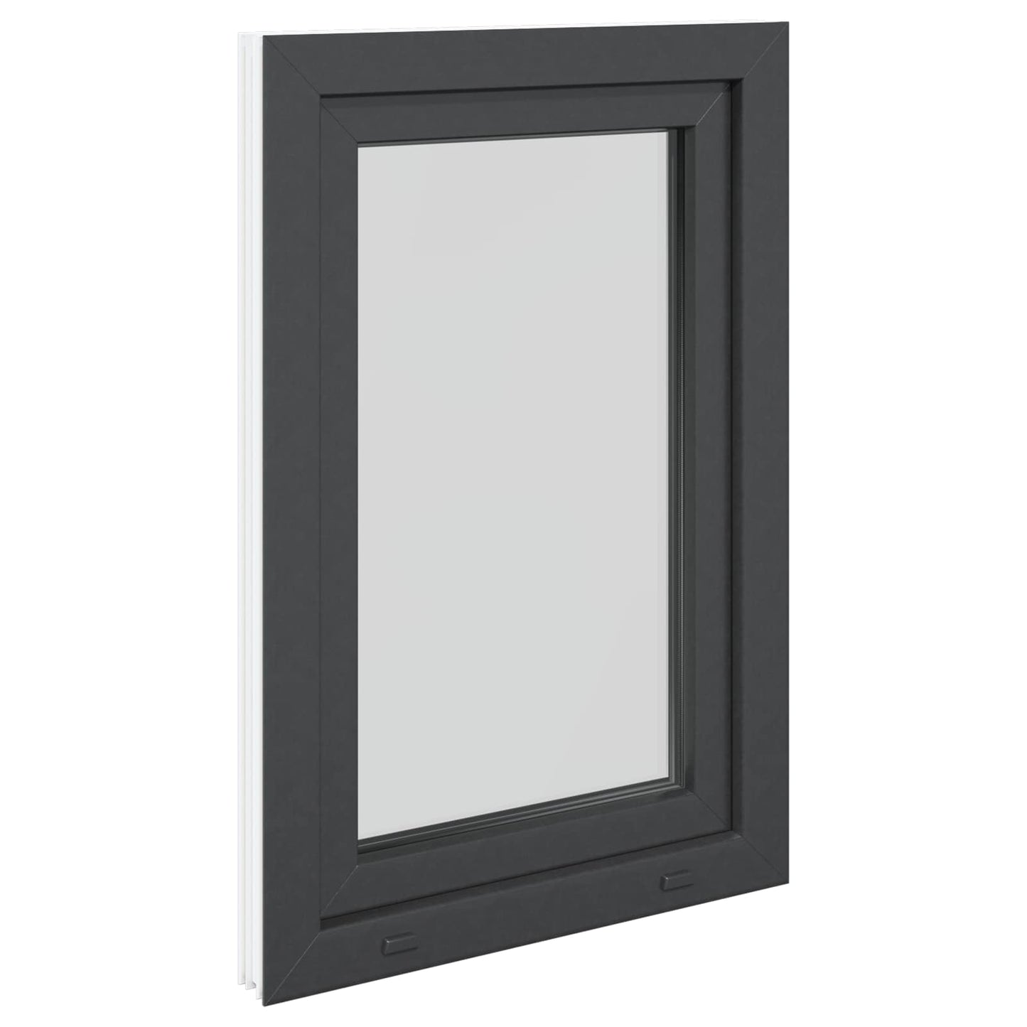 Kip & Drej Kælder Vinduet RISOR 60 x 80 cm PVC og glas