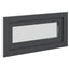 Kældervindue RISOR 80 x 40 cm PVC og glas Antracit