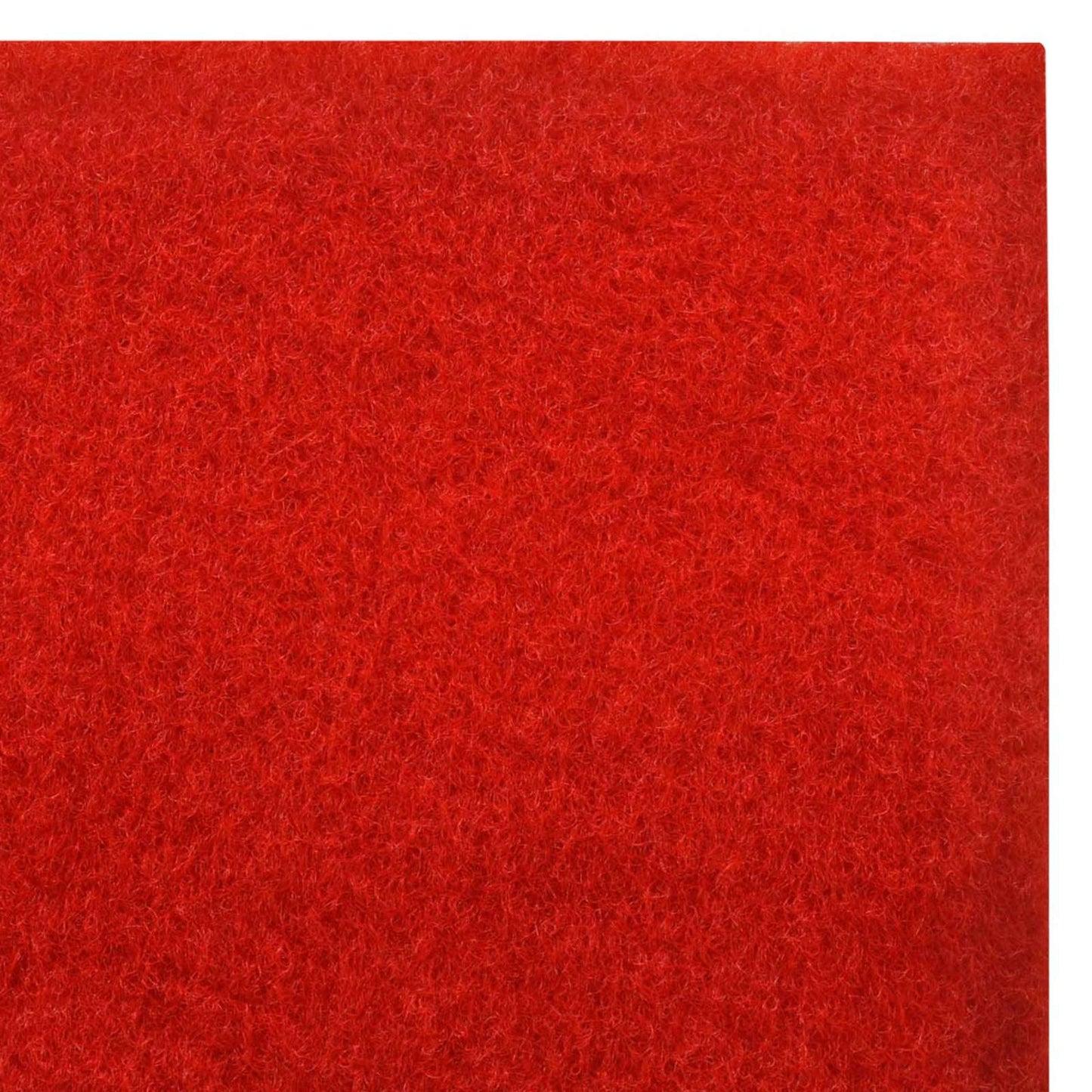 Tæppe Rød 1 x 5 m Polyester