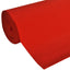 Tæppe Rød 1 x 10 m Polyester