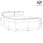 Boxmadras med topmadras Cremefarvet 160 x 200 cm Stof