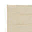 Boxmadras med topmadras Cremefarvet 120 x 190 cm Stof