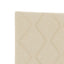 Boxmadras med topmadras Cremefarvet 120 x 190 cm Stof