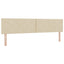 Ottoman seng med madras Cremefarvet 200 x 200 cm Stof