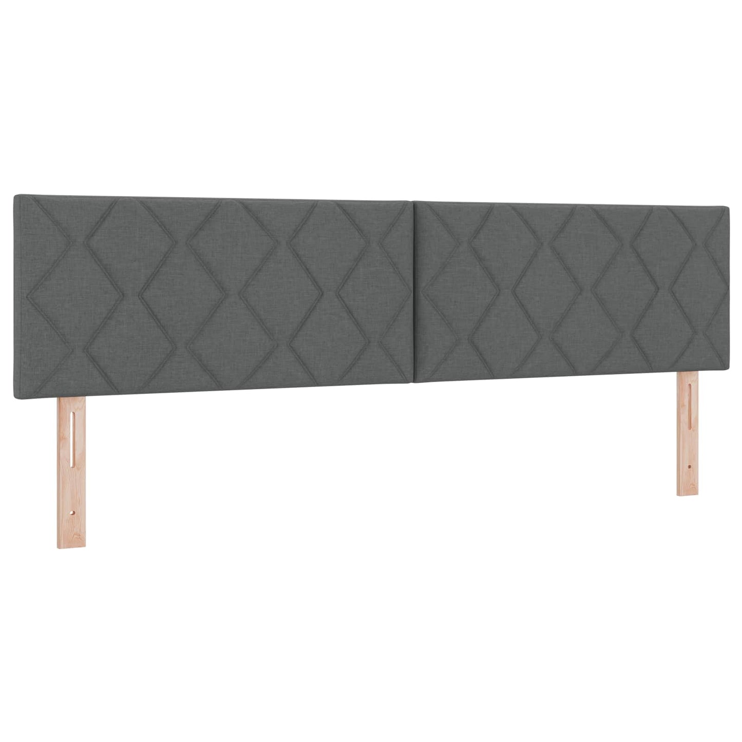 Seng med opbevaring og madras Mørkegrå 180 x 200 cm Fløjl