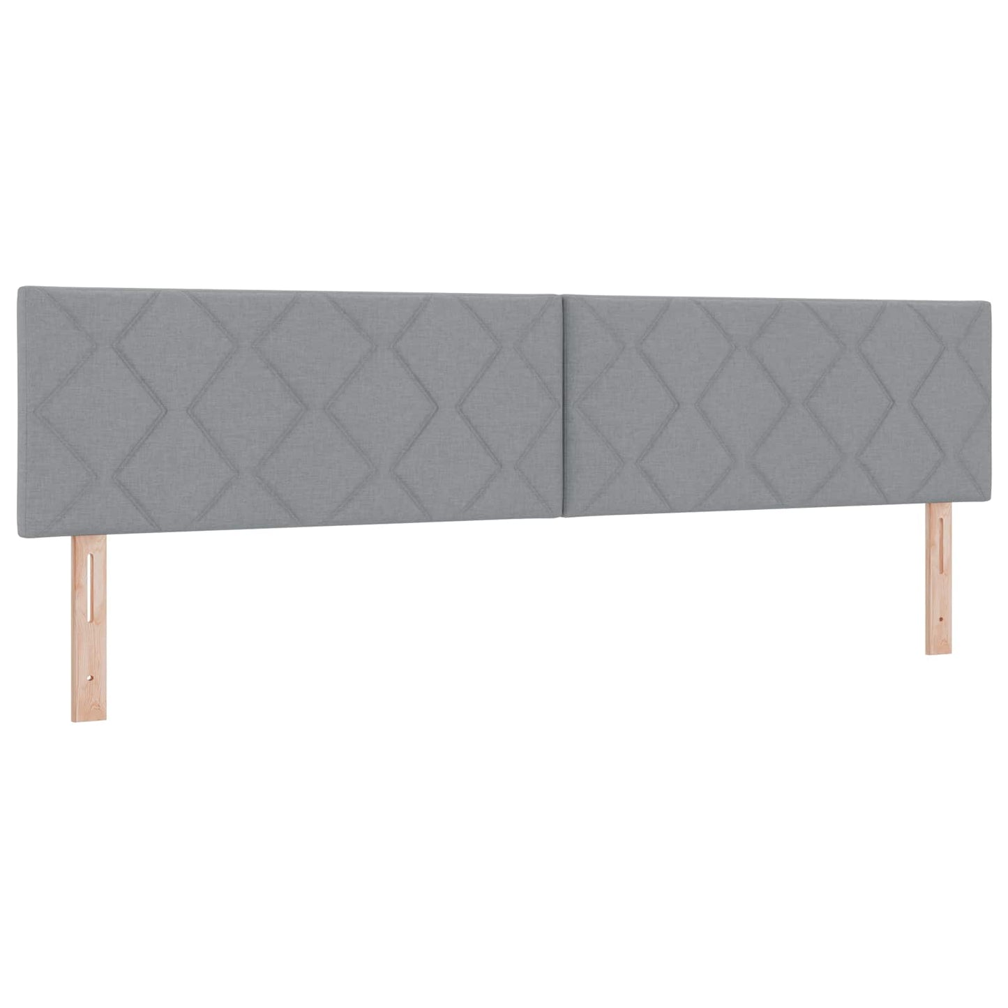 Seng med opbevaring og madras Lysegrå 200 x 200 cm Fløjl