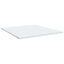 LED opbevarings seng med madras Sort 200 x 200 cm Stof