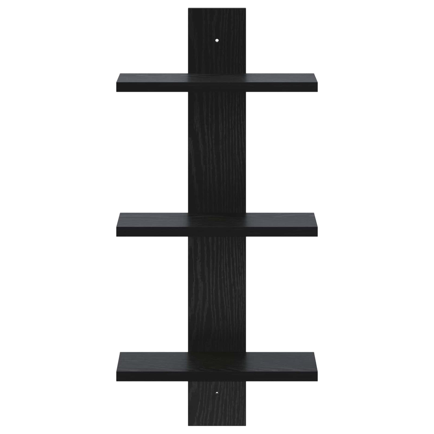 Væghylde Sort eg 30 x 13,5 x 64,5 cm Konstrueret træ