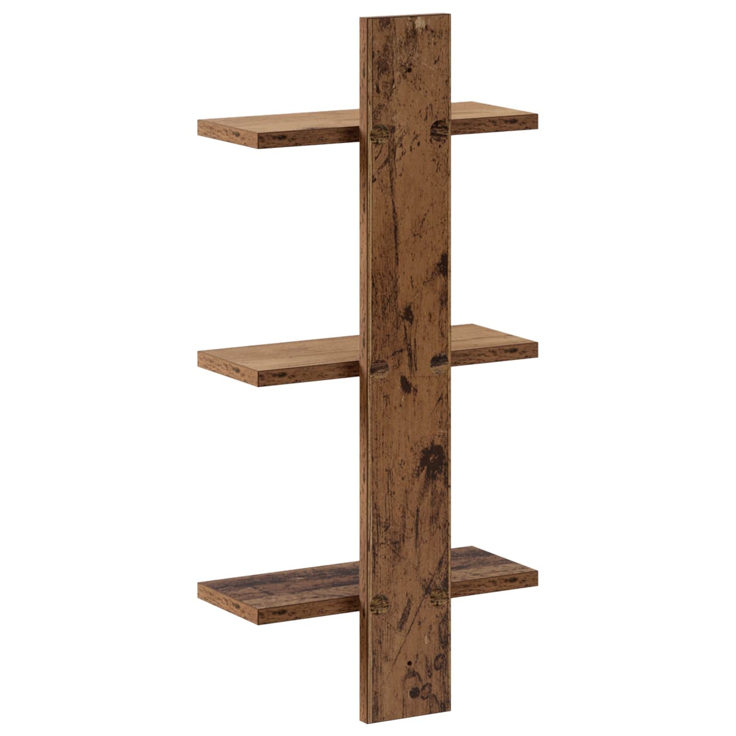 Væghylde Egetræ 30 x 13.5 x 64.5 cm Konstrueret træ