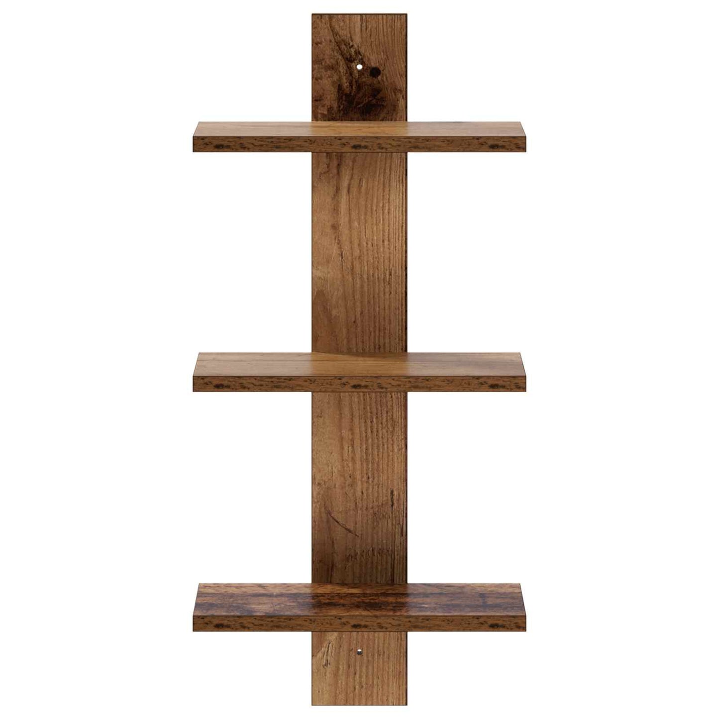 Væghylde Egetræ 30 x 13.5 x 64.5 cm Konstrueret træ