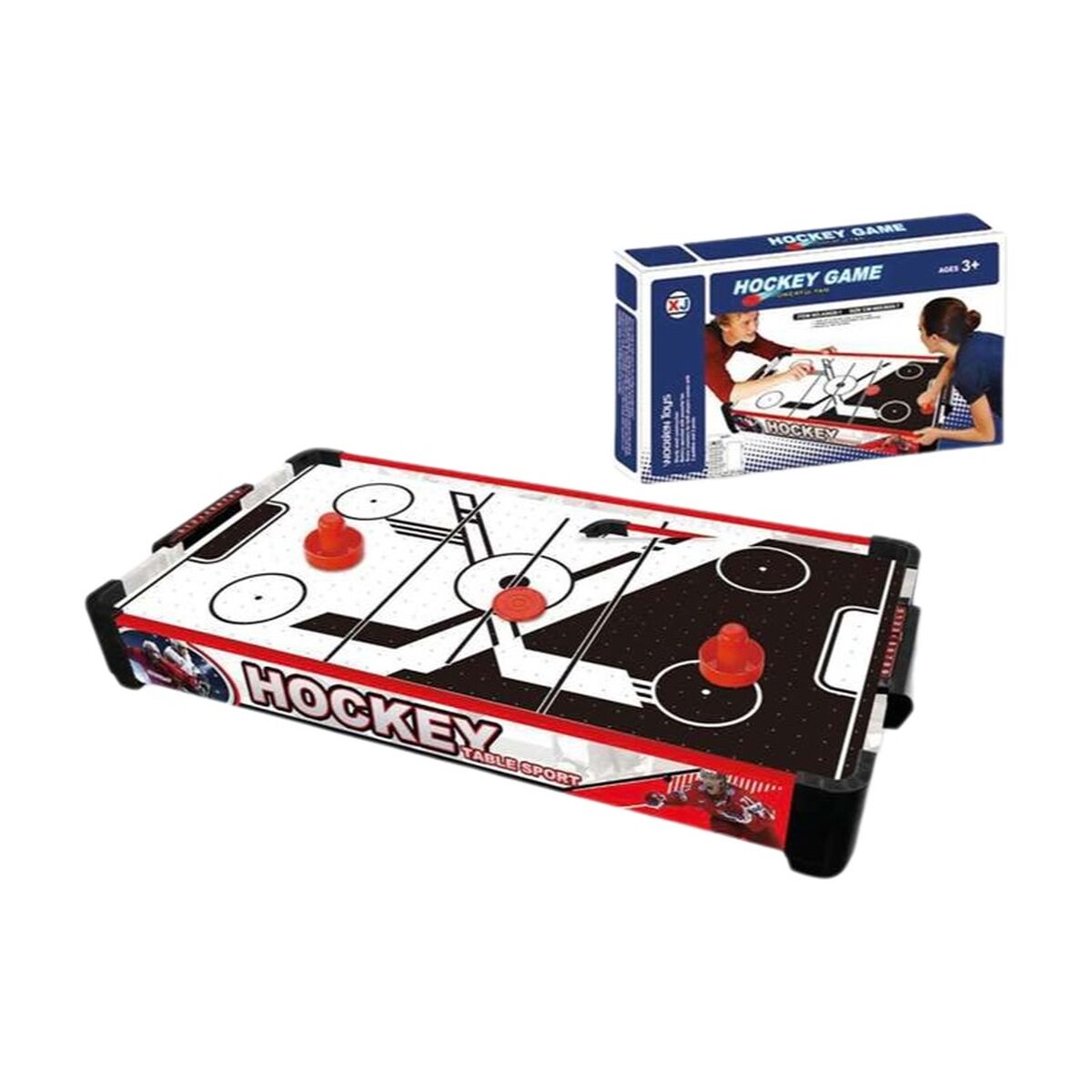 Hockeybord 69 x 36 x 16 cm billede