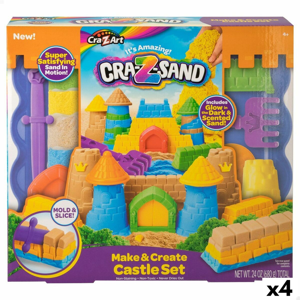 Håndværkssæt Cra-Z-Art Cra-Z-Sand Castle billede