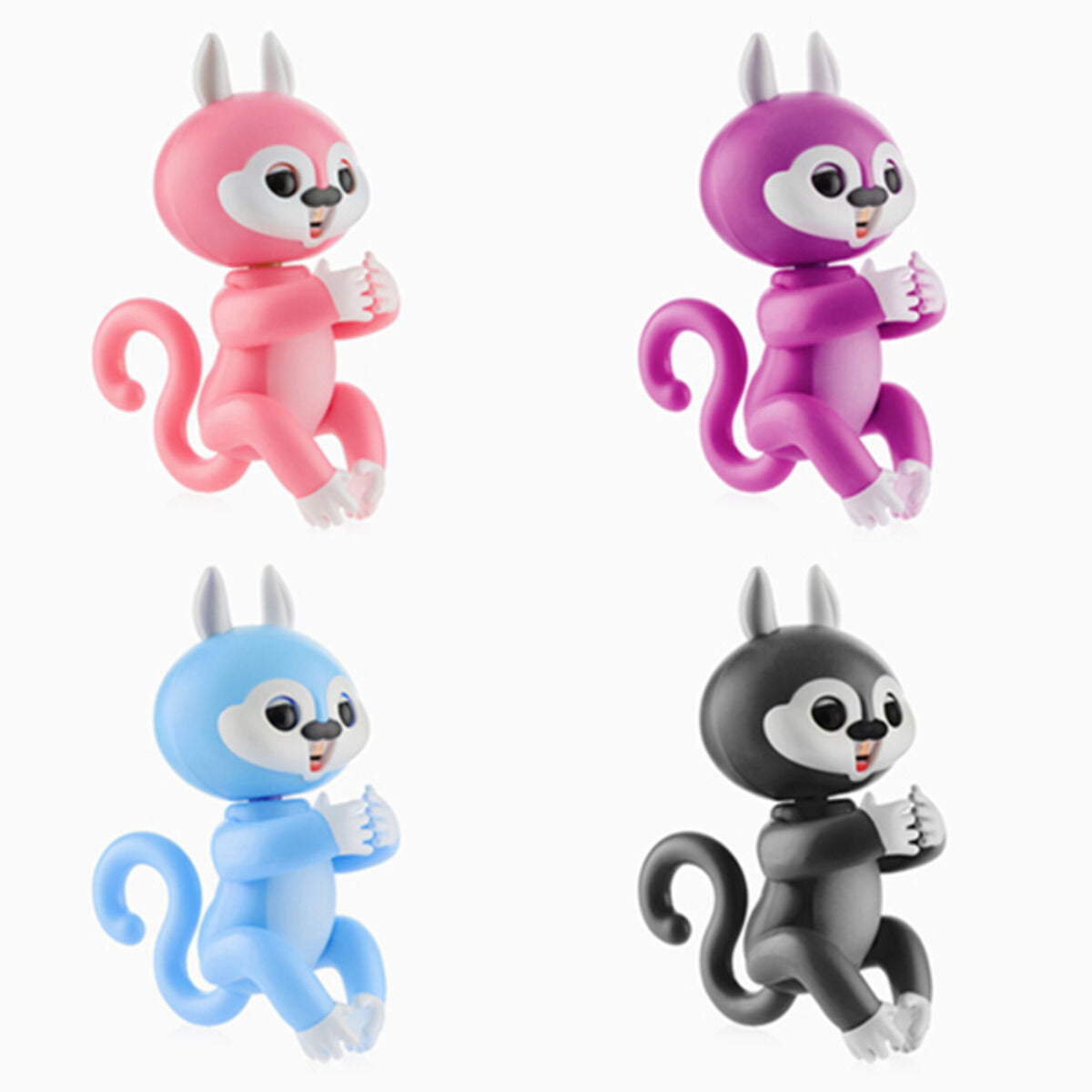 Fingerfigur dukke - Pink