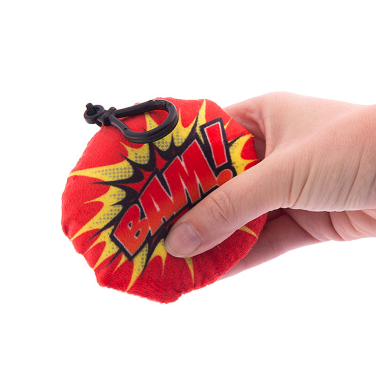 Nøglering med krammedyr Lyd 10 cm billede