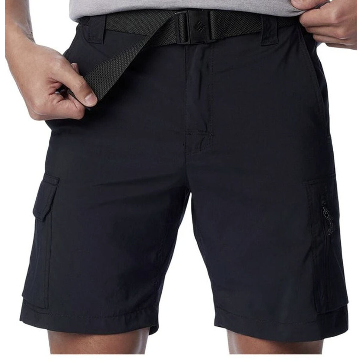 Sport shorts til mænd Columbia Silver Ridge Sort billede