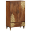 Highboard Brun 60 x 33 x 100 cm Massivt mangotræ