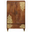 Highboard Brun 60 x 33 x 100 cm Massivt mangotræ