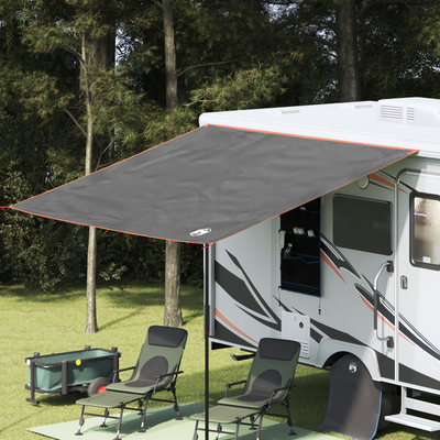 Vandafvisende Tarp personer 240 x 300 cm Vandtæt Grå og orange