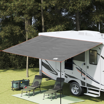 Vandafvisende Tarp personer 240 x 460 cm Vandtæt Grå og orange