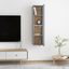 | Væghængt TV Skab | Vægmonteret 2 pcs Betongrå 30.5 x 30 x 60 cm