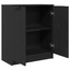 Sideboard Sort eg 60 x 30 x 70 cm Konstrueret træ
